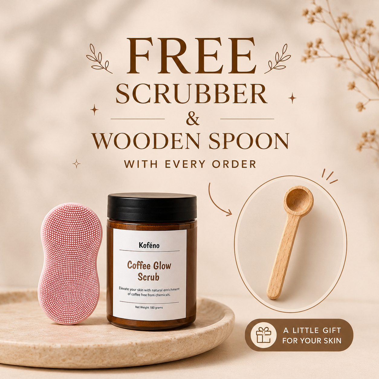 Coffee Glow Scrub | Powder Based